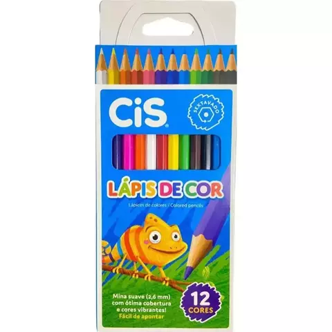 LAPIS DE COR CIS 12 CORES