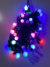 100 LEDS COLORIDOS CEREJINHA FIO VERDE PISCA