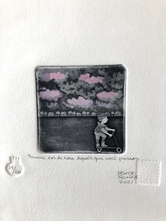 “Nuvens Cor de Rosa Depois que Você Passou”