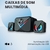 Caixa de Som Multimídia Usb P2 3.5mm 16W com Led KNUP - KP-R0821