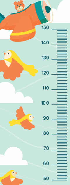 Medidor de Altura Infantil 42 - comprar online