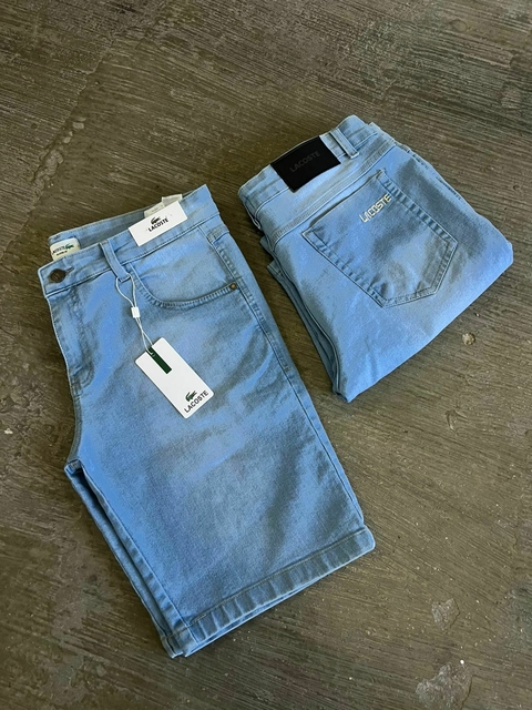 Bermuda Jeans Lacoste - comprar online