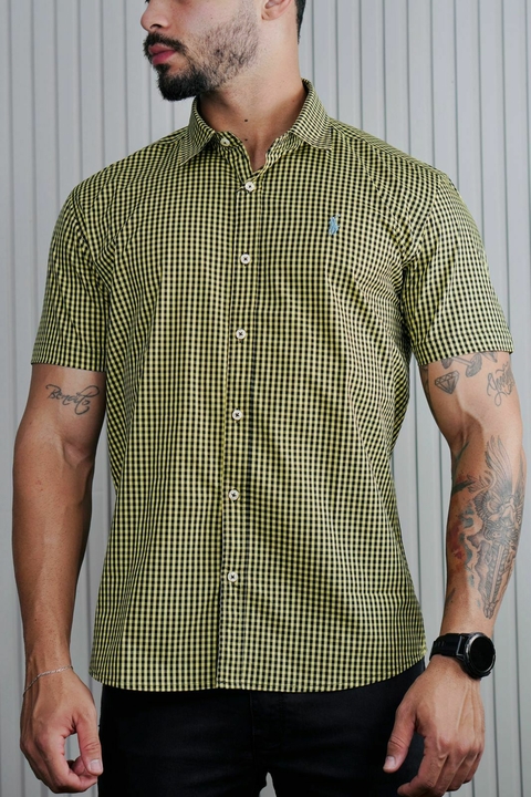 SOCIAL M. CURTA RALPH LAUREN MICRO XADREZ - comprar online