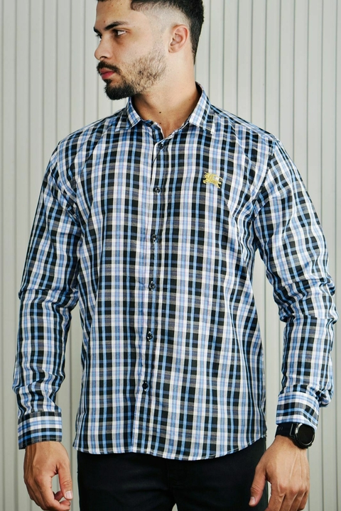 SOCIAL M. LONGA BURBERRY XADREZ - comprar online