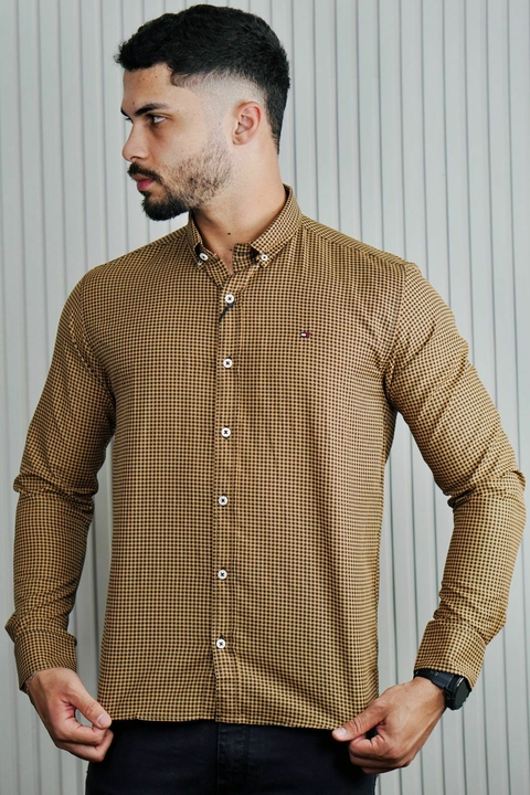 SOCIAL M. LONGA TOMMY MICRO XADREZ - comprar online