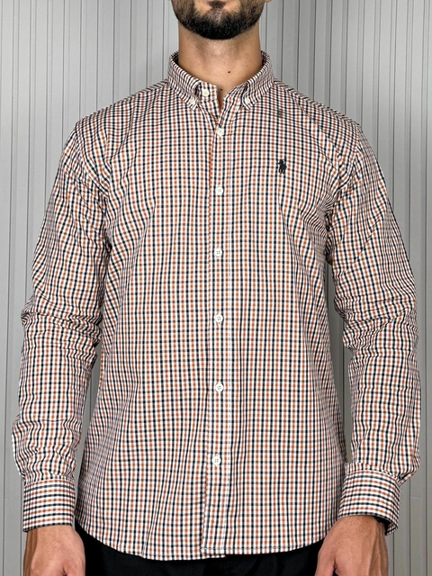 SOCIAL M. LONGA RALPH LAUREN MICRO XADREZ - comprar online