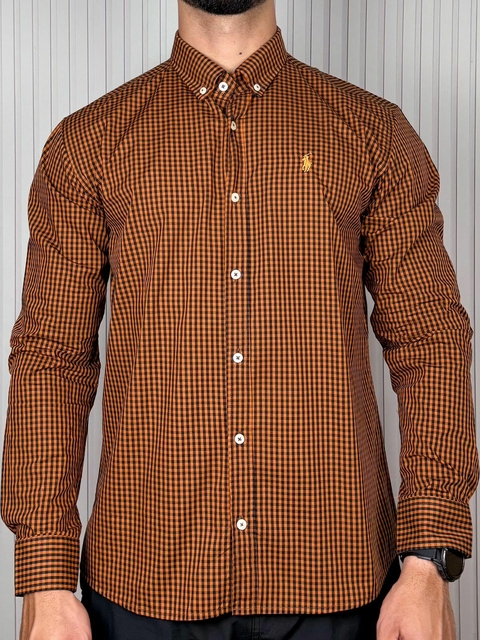 SOCIAL M. LONGA RALPH LAUREN MICRO XADREZ - comprar online