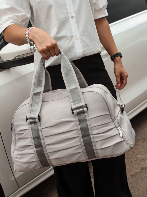 Bolsa esportiva ou viagem franzida - Neuza Bolsas