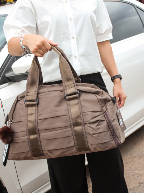 Bolsa esportiva ou viagem franzida - loja online