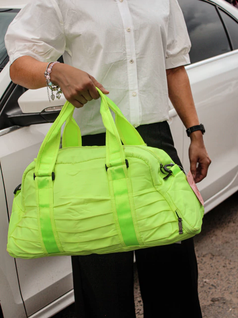 Bolsa esportiva ou viagem franzida - Neuza Bolsas