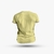 Camiseta Tela Fría Básica Amarillo Pastel - comprar online