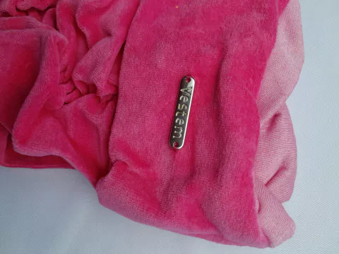 Polania Plush Rosa Pink veludo - VESTEM