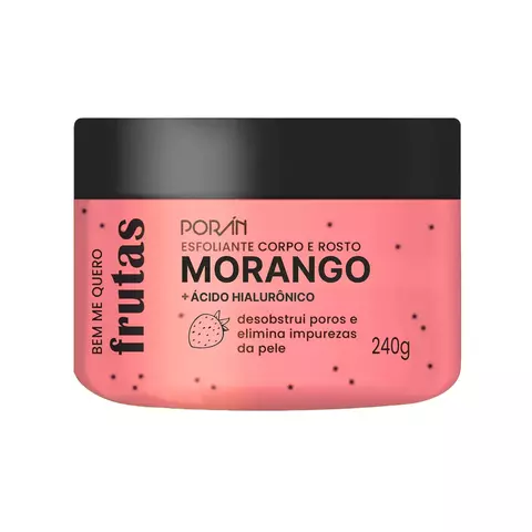Esfoliante Corporal Porán 240g - Morango