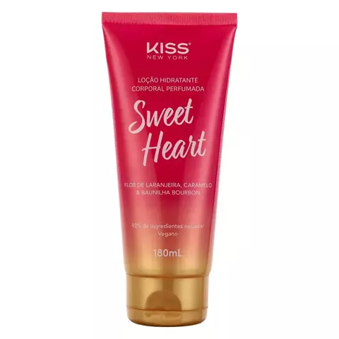 Loção Hidratante Corporal Perfumada Kiss New York - Sweet Heart