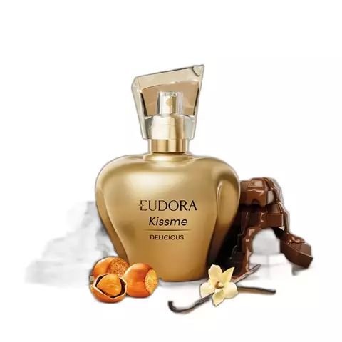 Perfume Eudora Kiss Me Delicious Desodorante Colônia 50ml
