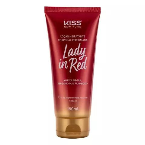 Loção Hidratante Corporal Perfumada Kiss New York - Lady in Red