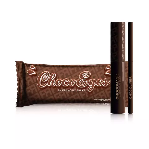 Kit Fran Choco Eyes Máscara de Cílios e Lápis Multifuncional by Franciny Ehlke