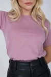 T-SHIRT BASIC ROSE ESTONADA - comprar online