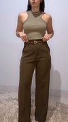 Calça Alfaiataria Wide leg Verde Adventure - comprar online