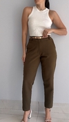 Calça Alfaiataria Skinny Verde Adventure - comprar online