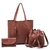 Kit de Bolsas Femininas - 3 Peças - Descompliqueme