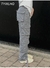 Calça Cargo Vintage Jeans Largos Moda anos 90 streetwear na internet
