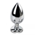 Plug Anal Cônico com Cristal Formato Coração M - comprar online