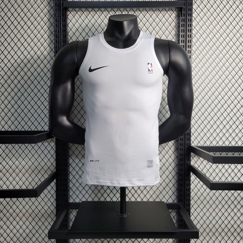 Regata Nike Pro NBA Branca - Masculino