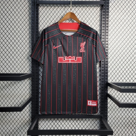 Camisa Nike - Liverpool X Lebron James 2023 - Masculina