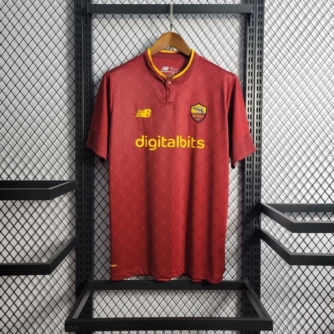 Camisa New Balance - Roma Home 2022/23 - Masculina
