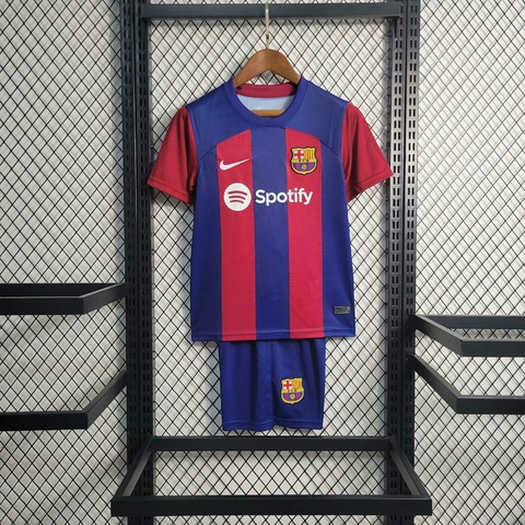 Kit Infantil Nike - Barcelona Home 2023/24