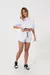 Imagem do Shorts Tactel Feminino Streetwear - Branco
