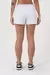 Shorts Tactel Feminino Streetwear - Branco