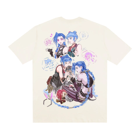 Camiseta Streetwear Jinx - League Of Legends