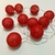LUCES BOCHAS ROJAS 6 CM