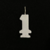 VELA GLITTER BLANCA NUMERO 0 AL 9 - comprar online