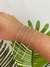 Pulseira elos de coração
