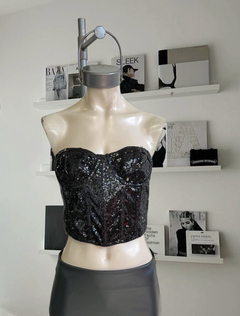 Corset Lentejuelas - comprar online