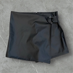 Short pollera Cuerina Aro