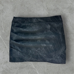 Pollera Cuerina Gamuzada