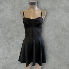 Vestido acampanado ballenas