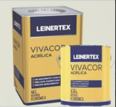 Vivacor Acrílico Fosco - Leinertex Emb. 3,6L e 18L