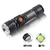 Lanterna LED profissional portátil T6 USB recarregável