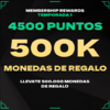 (4500 puntos): 500K monedas de regalo - comprar online