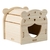 Mini Casa Brinquedo De Madeira Para Hamster Coelho - loja online