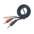 Cabo Auxiliar P2 Macho X Rca Macho Audio 1,5m
