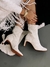 BOTA MEIA TECIDO OFF WHITE