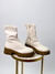 COTURNO OFF WHITE TRATORADO COURO LISO