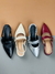 SCARPIN COURO USAFLEX COM FECHO
