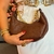 BOLSA COURO OVAL - comprar online